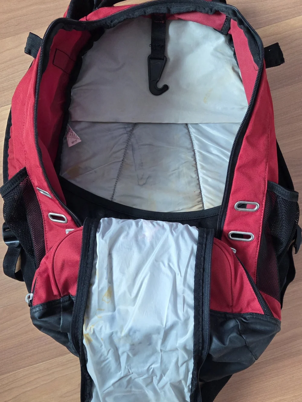 Vintage, Nike, Swingman Baseball Backpack, in Red, Rare and Hard to Find